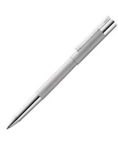 LAMY Scala Rollerball Pen, Brushed Stainless Steel.