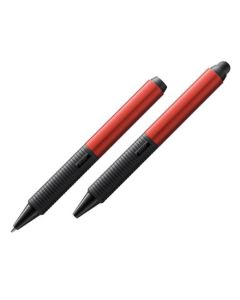 LAMY Screen ballpoint pen with stylus; red anodised barrel.