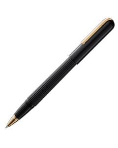 LAMY Imporium Rollerball Pen, Black and Gold.