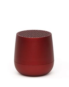 This Mino+ Dark Red Bluetooth Speaker has been designed by Lexon.