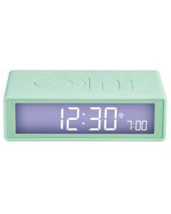 This is the Mint Flip+ Alarm Clock created by Lexon. 