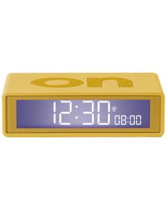 The Lexon Flip Alarm Clock Yellow