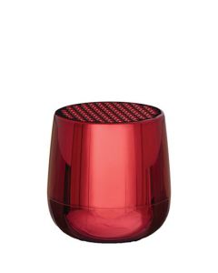 This Mino+ Metallic Red Bluetooth Speaker has been designed by Lexon.