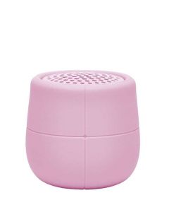 This is the Lexon Mino X Water Resistant Soft Pink Floating Bluetooth Speaker.