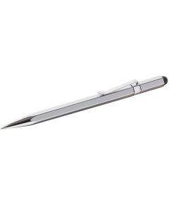 This BEE 2 Shiny Chrome Ballpoint Pen with Stylus has been designed by Lexon.