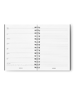 Montblanc Envelope Notebook #146 Refill 18-Month Calendar