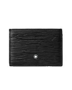 Montblanc Meisterstück 4810 Black Leather Card Holder 5CC