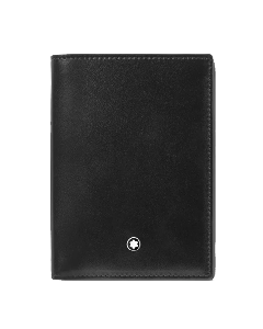 Meisterstück 4CC Mini Wallet, Black Leather