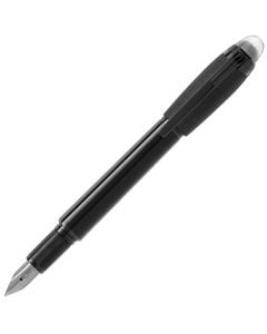 This Black Cosmos Doué StarWalker Fountain Pen is crafted by Montblanc. 