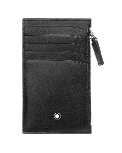 This Montblanc Meisterstück 5CC Zipped Pocket Black Leather comes with a dust bag inside the gift box. 