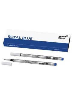 Montblanc Medium Royal Blue fineliner pen refills.