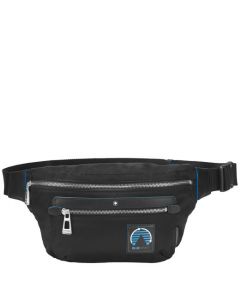 This ECONYL® Blue Spirit Belt Bag has been designed by Montblanc. 