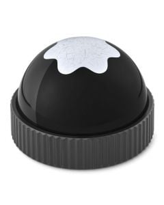 This Montblanc Dome Paperweight with Snowcap Emblem is made of precious lacquer with a cracked ice design on the snowcap.
