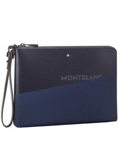 This is the Montblanc Extreme 2.0 Blue/Black Medium Pouch.