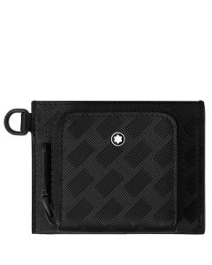 The Extreme 3.0 Black 3CC Card Holder with Pocket has been created by Montblanc. 
