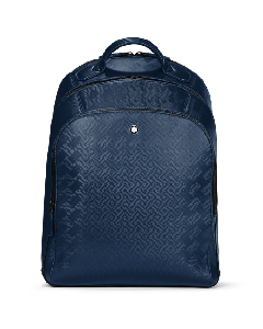 This Extreme 3.0 Medium 3 Compartment Backpack in Ink Blue by Montblanc is great for everyday use.