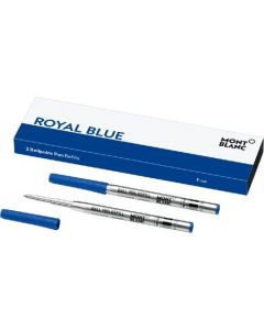 The Montblanc Royal Blue Ballpoint Refill (F).