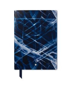 Fine Stationery Meisterstück Glacier Lined Notebook #163, designed by Montblanc. 
