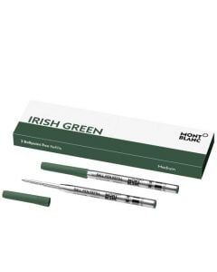 These are the Montblanc Irish Green Ballpoint Pen Refill Medium. 