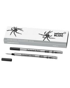 These are the Heritage Spider Montblanc grey rollerball pen refills. 