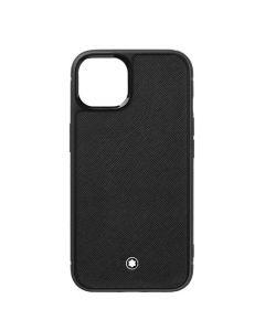 This is the Montblanc Sartorial Black iPhone 13 Case. 
