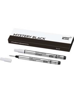 These are the Montblanc Mystery Black Broad LeGrand Fineliner Pen Refills.