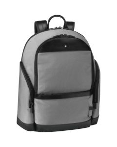 This is the Montblanc Nightflight Grey Medium Backpack. 