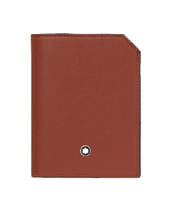 Montblanc's Meisterstück Selection Soft Mini Wallet 3CC Light Brick