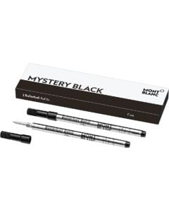 These mystery black rollerball pen refills have been designed by Montblanc and come in a size fine.