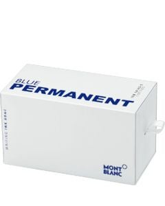 This is Montblanc's permanent blue ink bottle box.