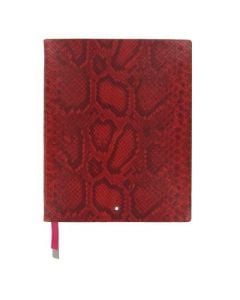 This Montblanc fine stationery notebook comes with a mock python red print.