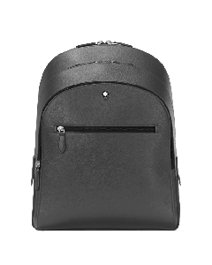 Sartorial Medium Backpack Forged Iron Saffiano Leather 3 Compartments by Montblanc