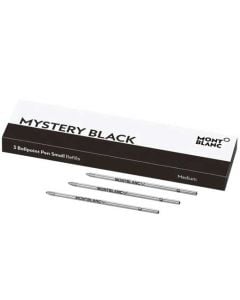 Montblanc Mystery Black Medium Meisterstück Mozart Ballpoint Pen Refills.