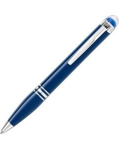 This is the Montblanc Precious Resin StarWalker Blue Planet Ballpoint Pen.