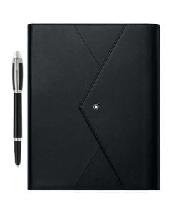 This is the Montblanc Black Augmented Paper & StarWalker Ballpoint Pen Volume 2 Set.