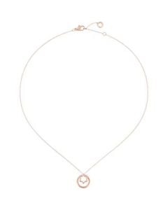 The Montblanc Pink Gold Mignardises Necklace full