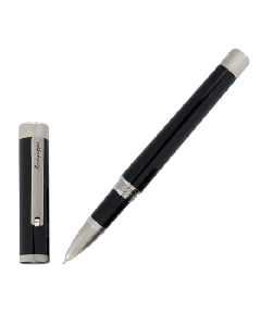 Zero Black Rollerball Pen with Palladium IP