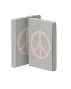 nuuna, Graphic S Range, Leather Notebook, Peace.