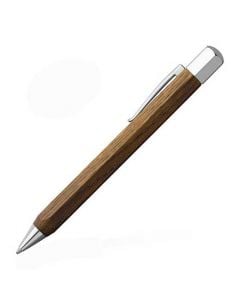 Faber-Castell, Ondoro wood ballpoint pen. Also available as rollerball and fountain.