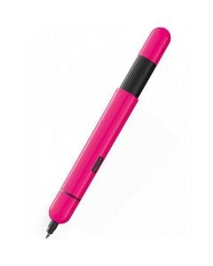 Pico, High-Gloss Neon Pink Plastic Ballpoint Pen