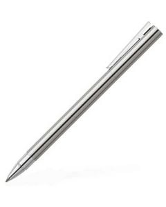 Faber-Castell, Neo Slim, Polished Stainless Steel Rollerball Pen