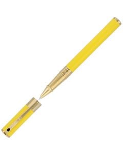 This Vanilla Yellow D-Initial Spring Series Rollerball Pen is designed by S.T. Dupont Paris. 
