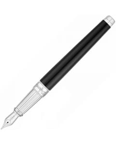 This is the S.T. Dupont Paris Large Black Line D Fountain Pen.