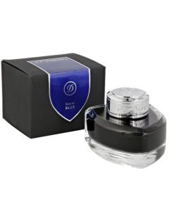 This S.T. Dupont Paris Royal Blue Ink Bottle will be presented inside a gift box.
