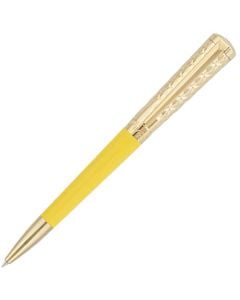 This Vanilla Yellow Liberté Spring Series Ballpoint Pen is designed by S.T. Dupont Paris. 
