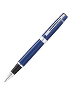 This Sheaffer Rollerball Pen is made from a glossy blue lacquer material.