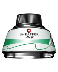 Sheaffer green ink bottles are exceptionally easy to use, making for a joyous writing experience.