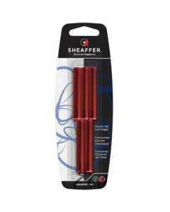 Sheaffer Classic Ink Cartridges come in a pack of five and are available in Red.