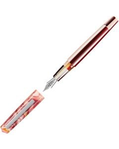This Russet Red Infrangibile Fountain Pen has been designed by TIBALDI.