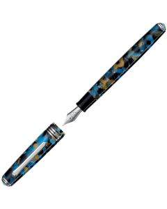 This Samarkand Blue N°60 Fountain Pen has been designed by TIBALDI.